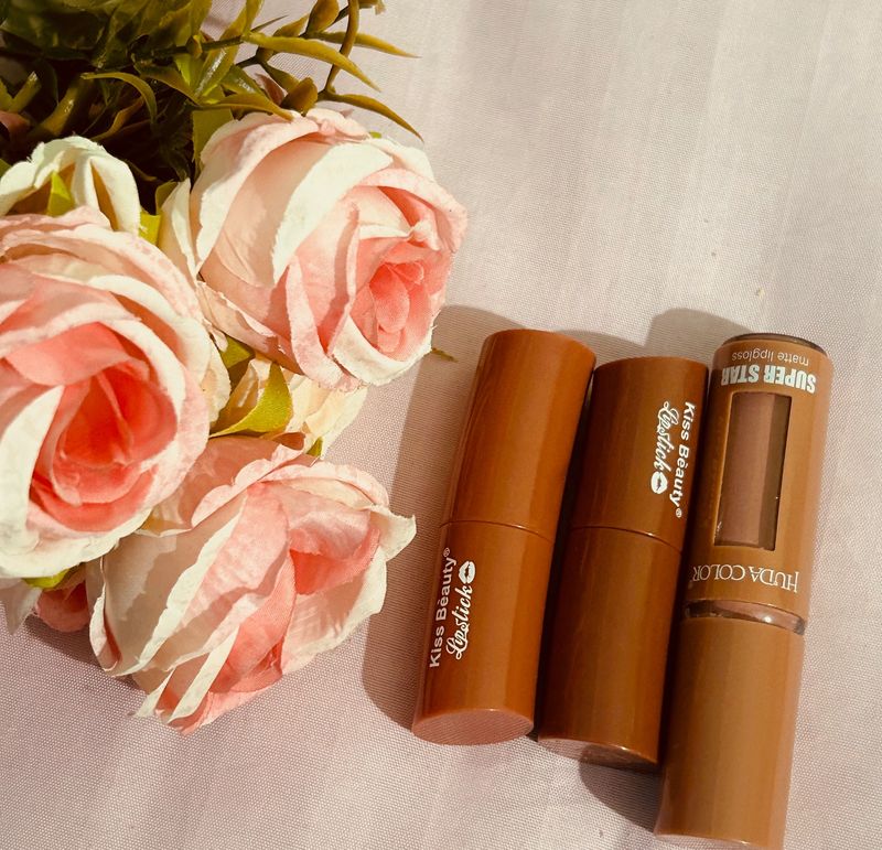 Combo Lipstick Kiss Beauty 3piece
