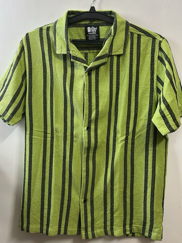 Striped Green Shirt