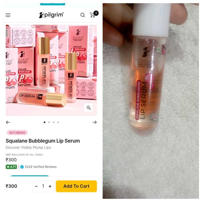 Pilgrim Lip Serum