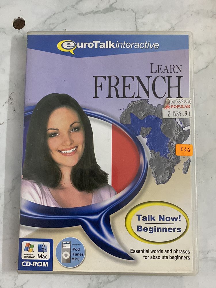 Learn French, Speak French Eurotalk Interactive CD - Rom