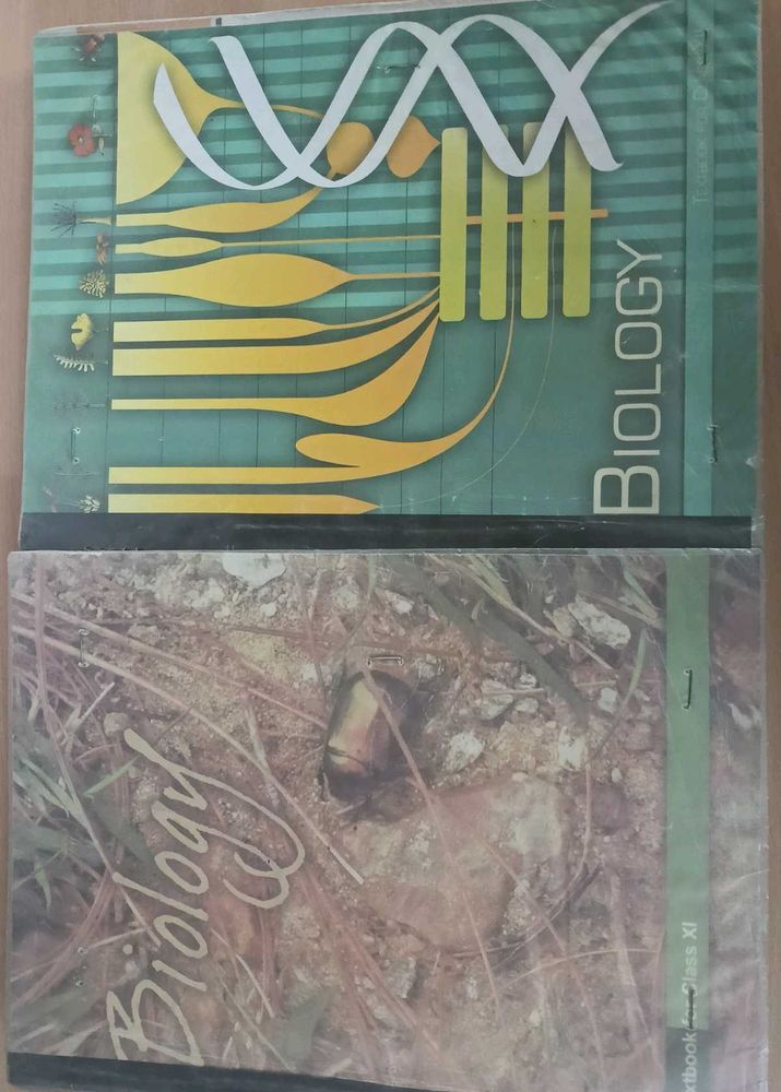 Biology Class XI and XII ncert Textbooks combo📑