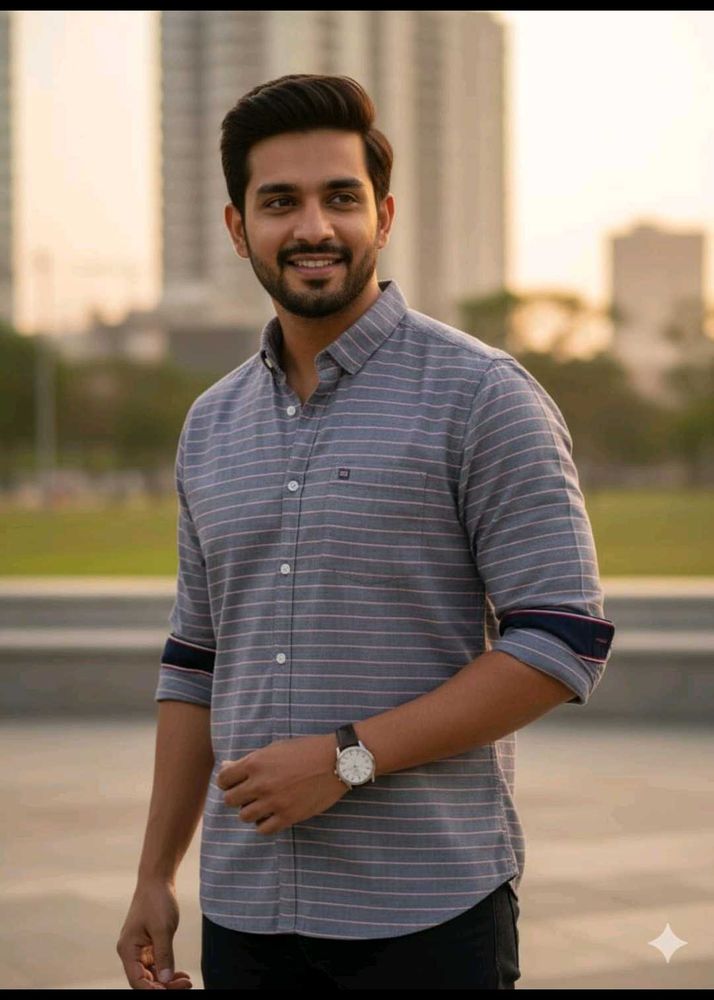 Striped Casual Shirt