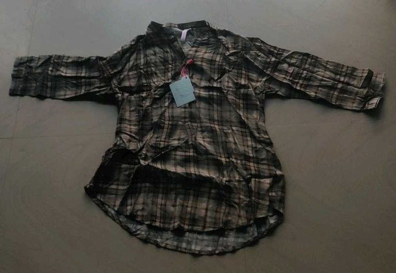 Stylish Plaid Flannel Shirt