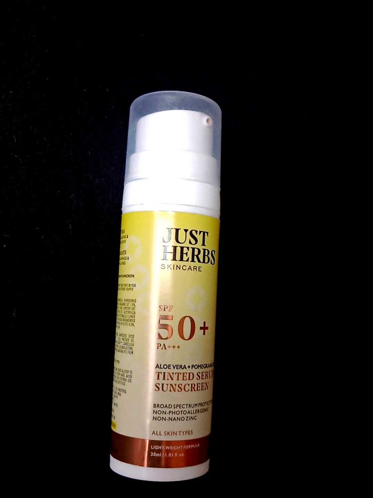 Just Herbs Tinted Sunscreen