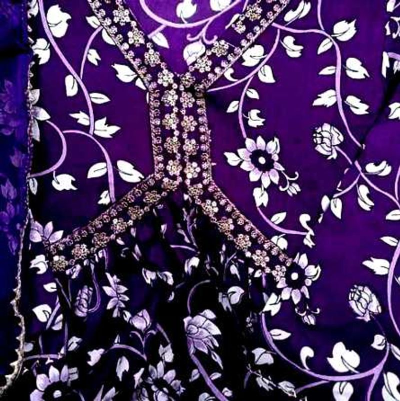 Floral Embroidered Kurti Top