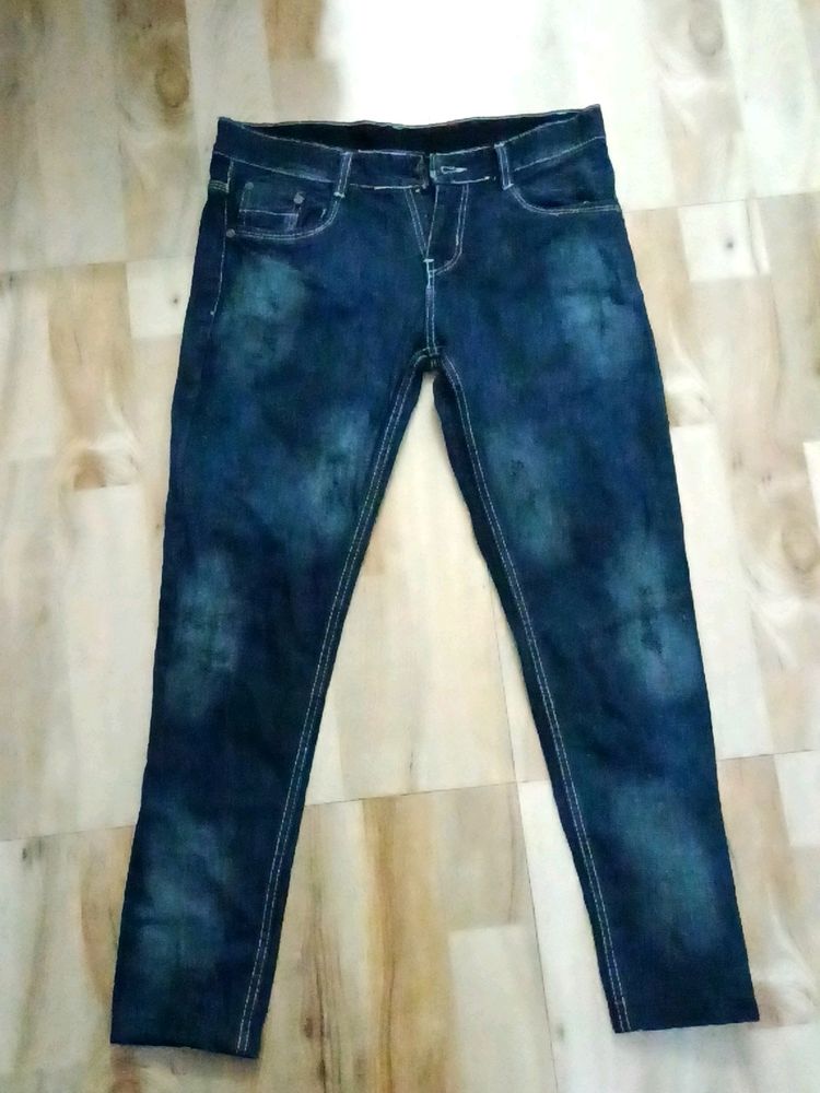 Denim Jeans Dark Blue