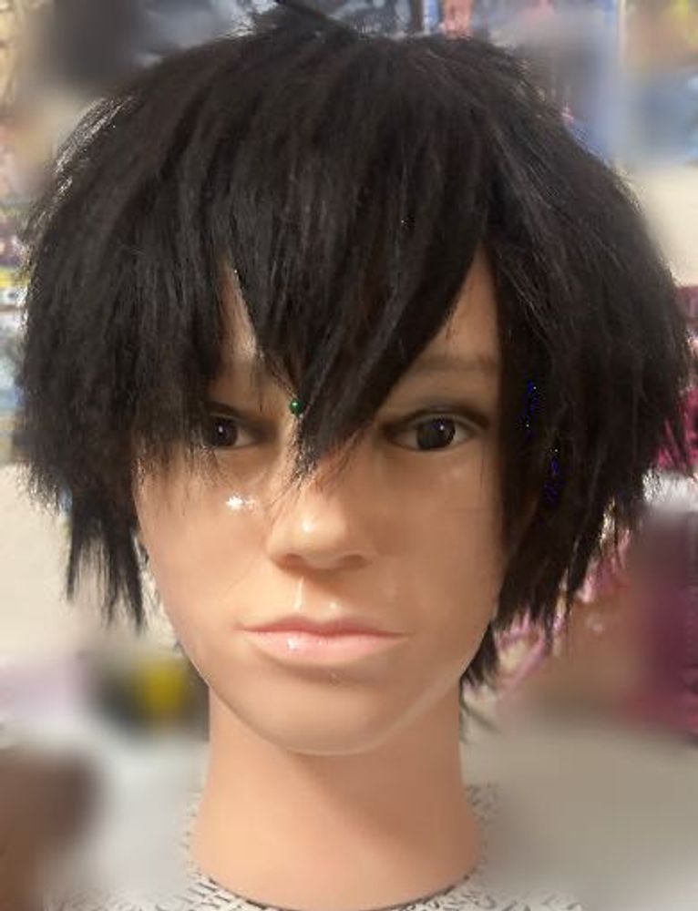 Black, Dark brown Cosplay wig for Dazai osamu and