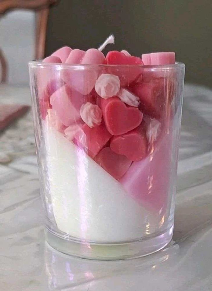 Heart-Shaped Candle