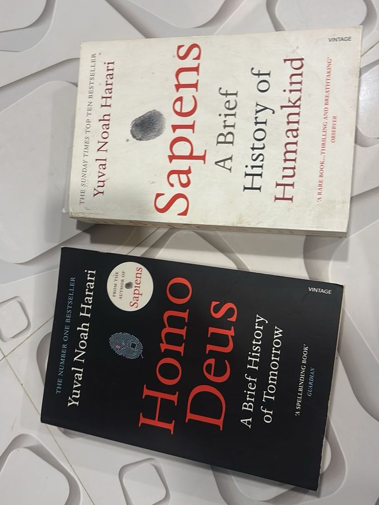 Sapiens &amp; Homo Deus by Harari