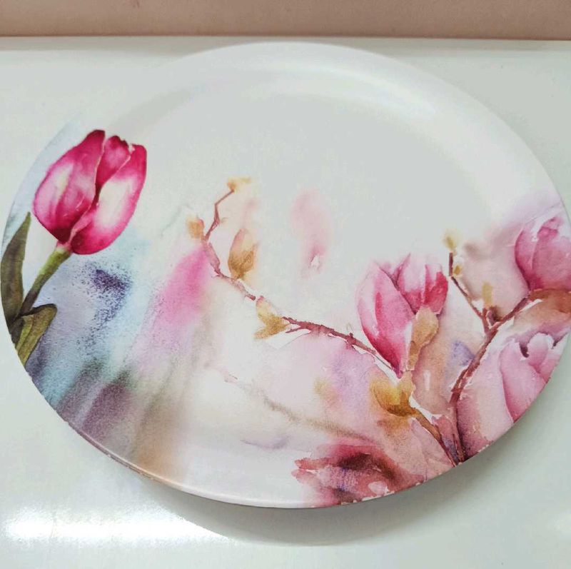 MILTON Melamine 11&#34; Dinner Plates