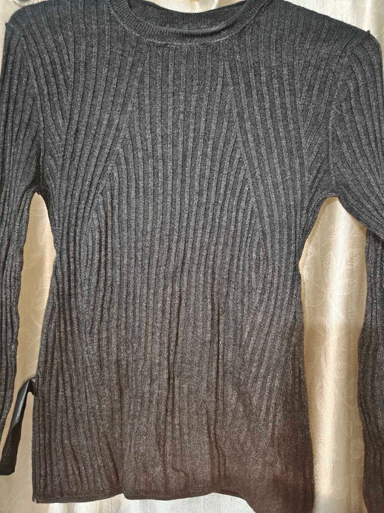 Stylish Knit Long Sleeve Top