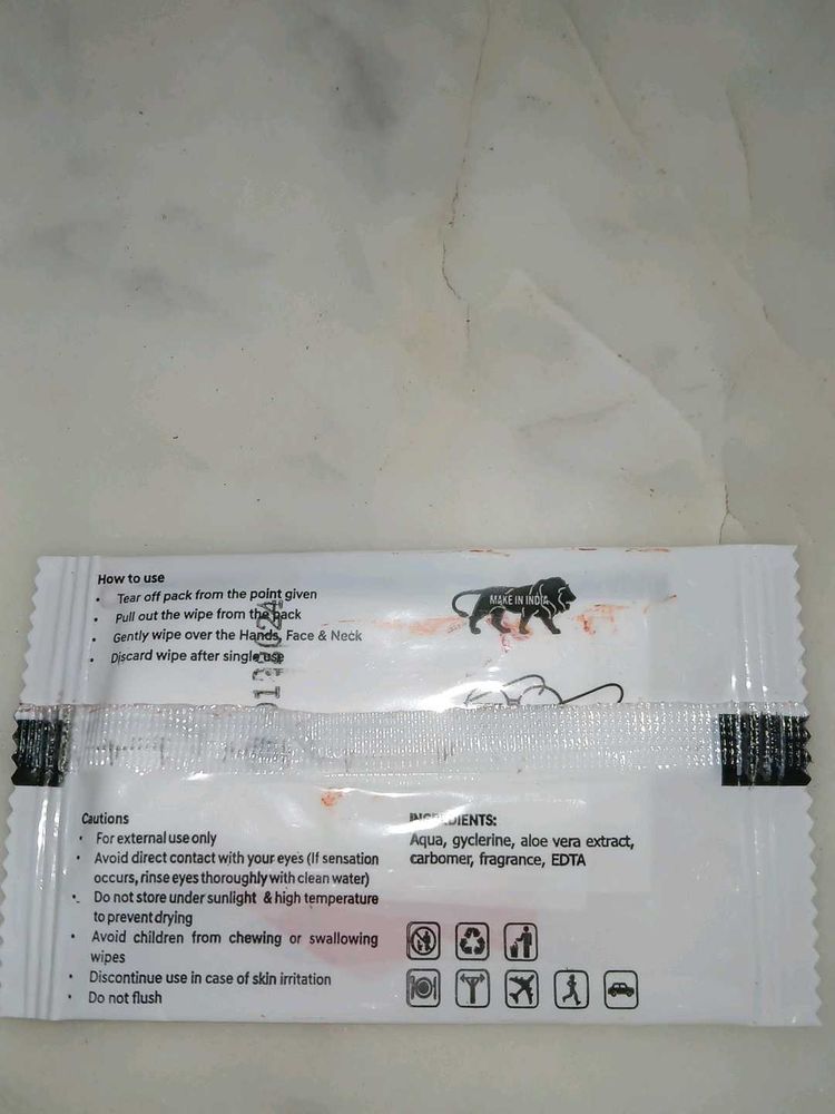 Individual Body Wipe