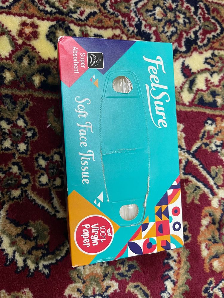 Feel Sure Soft Face Tissues