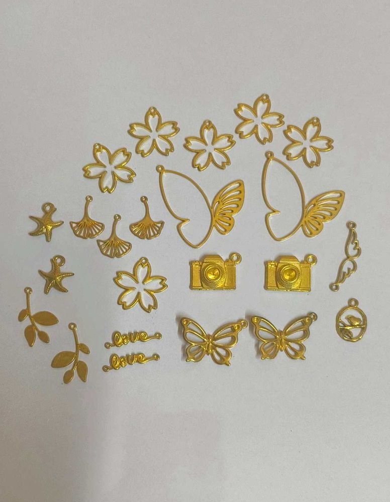 Brass Charms For Jewellery Making