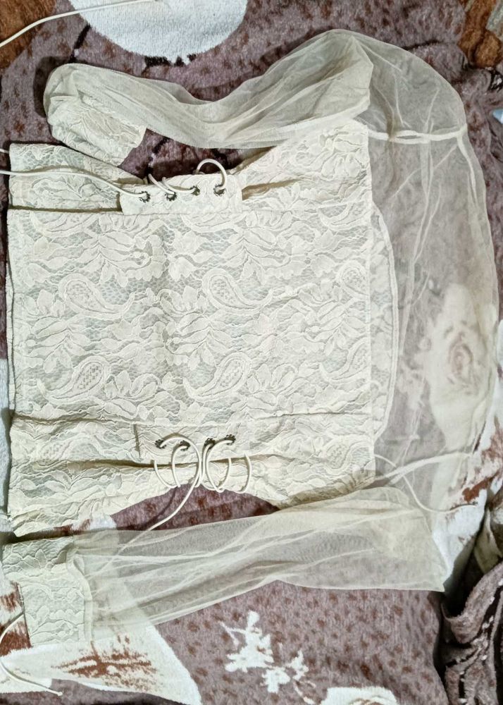 Lace Corset Top