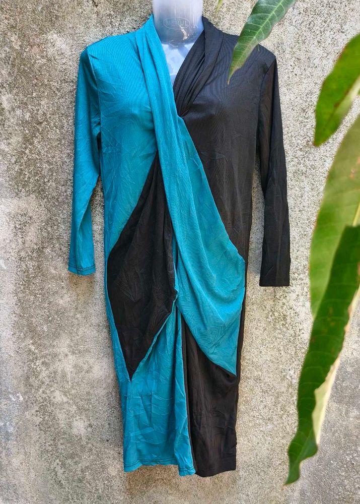 I. GORGEOUS DOUBLE COLOUR DRESS