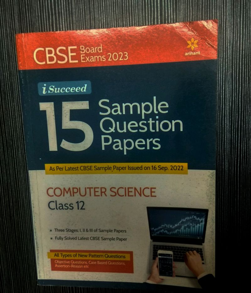 CBSC Computer Science Sample Question Paper 12
