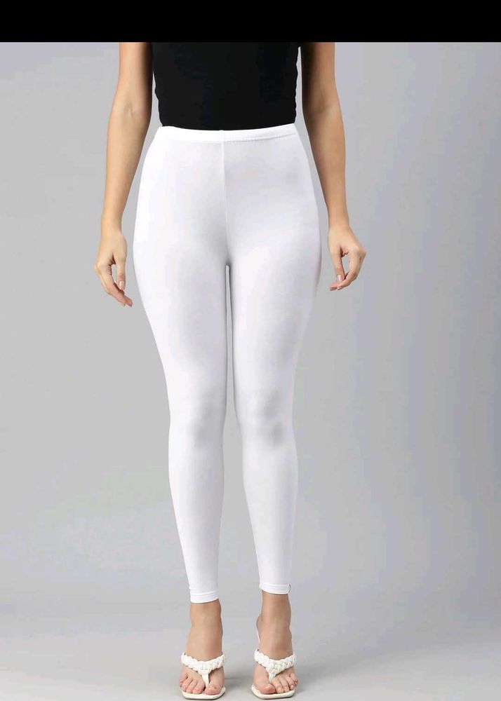 Cute Legs White Ankle Leggin