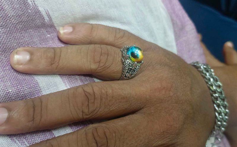 Unique Gemstone Ring