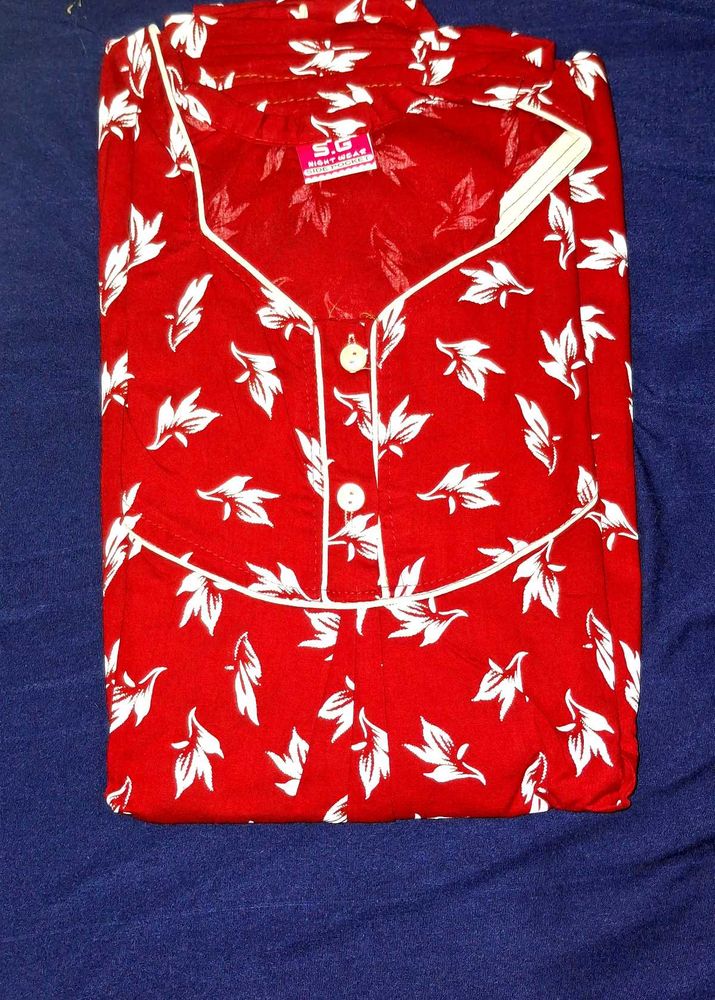 Floral Print Nightgown
