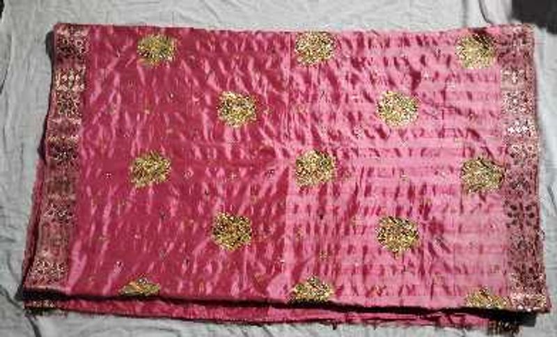 Elegant Pink Saree
