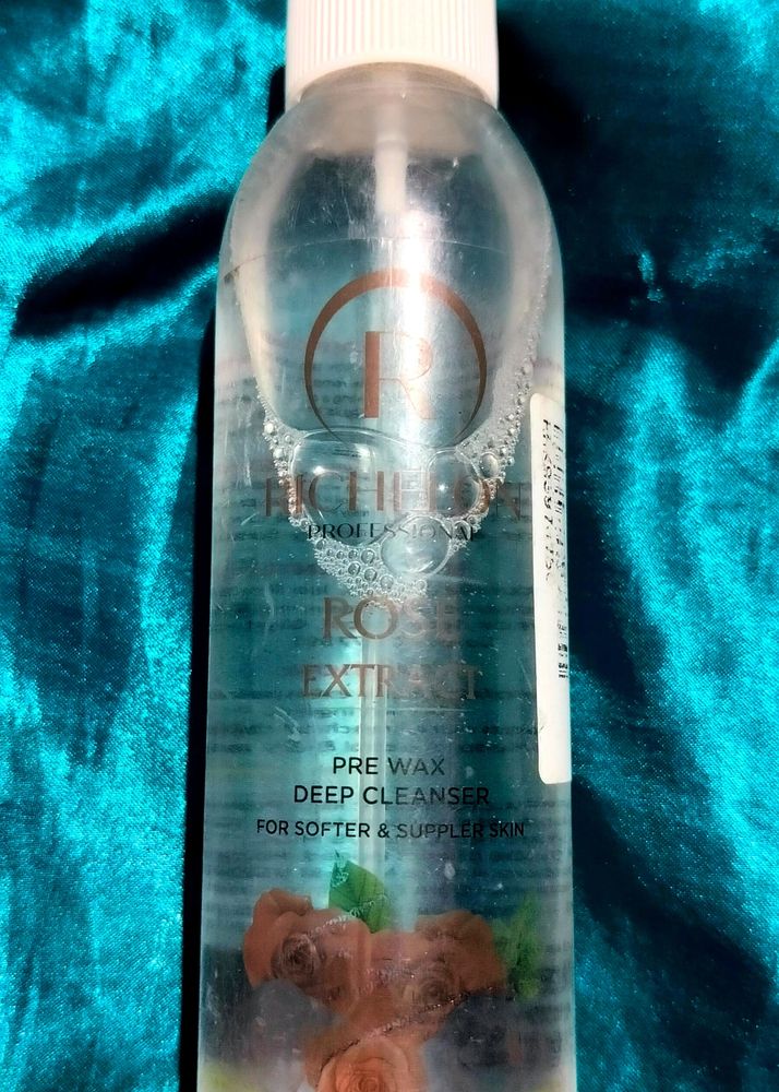 Richelon Rose Extract Pre Wax Deep Cleanser And Richelon Orange Extract Post Wax Massage Oil