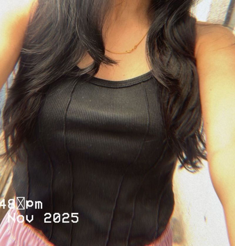 Black Crop Top 🖤🖤