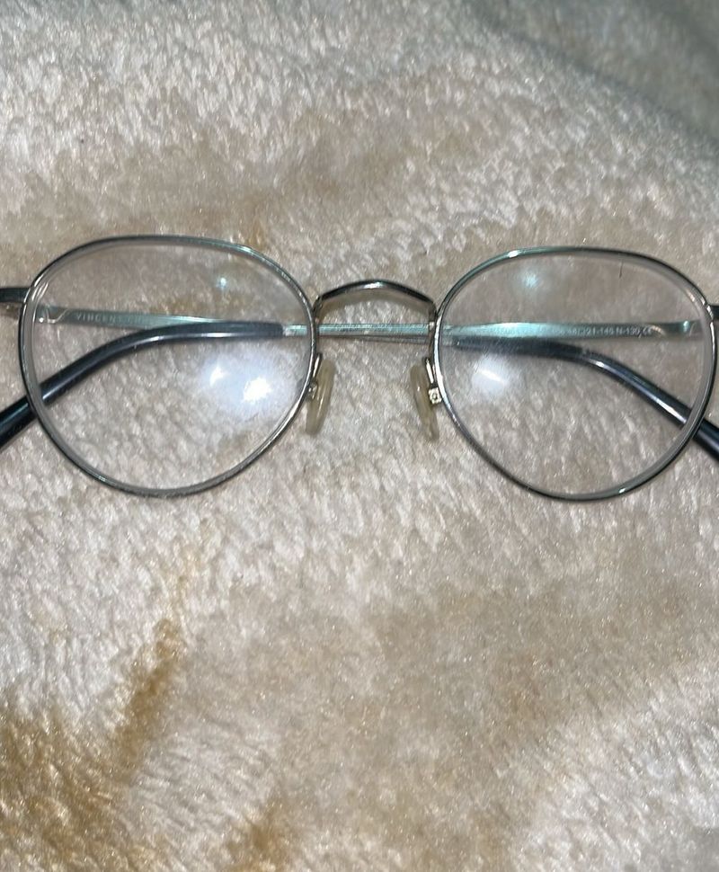 Silver Round Eyeglasses Frames