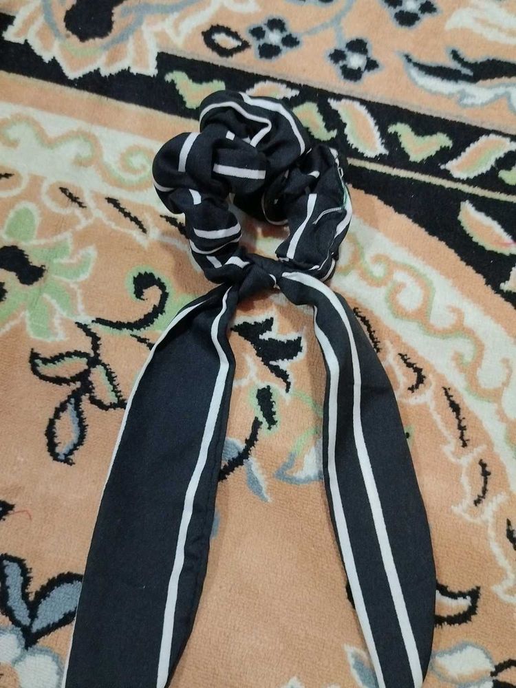 Striped Hair Tie Scarf (pack of 2)