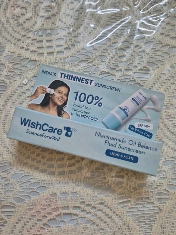 Wishcare Sunscreen Sample