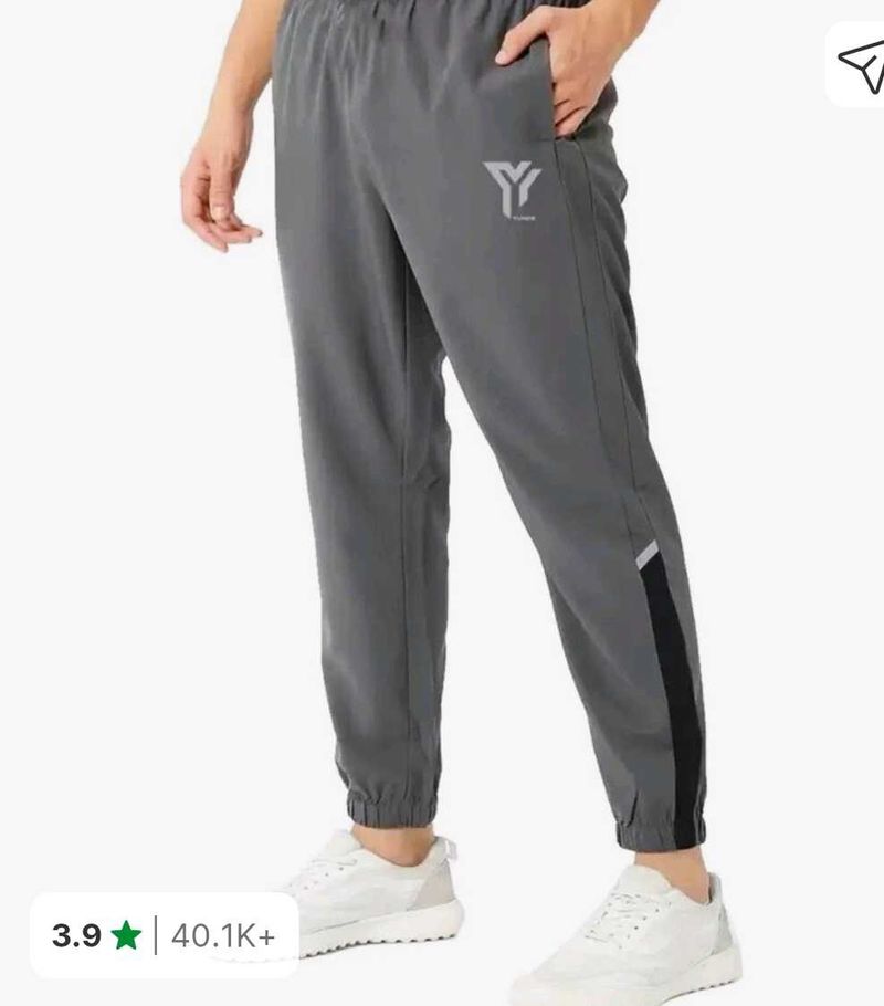 Gray Athletic Joggers