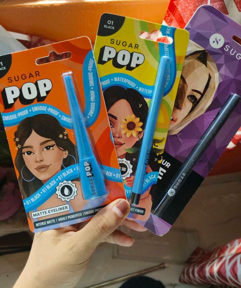 Sugar Pop Kajal &amp;  Eyeliner Bundle