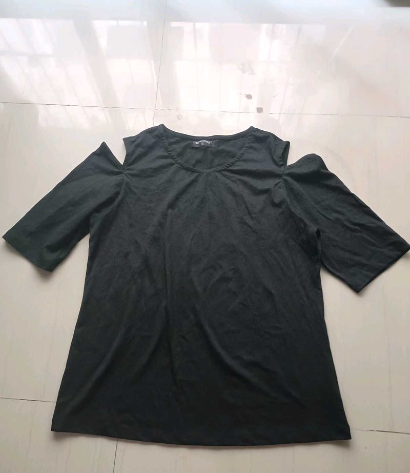 Amazing Black Cutout Top