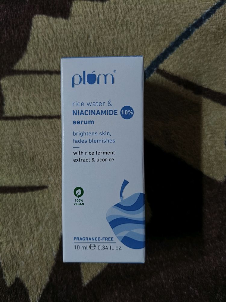 Plum Rice Water&amp;niacinamide Serum