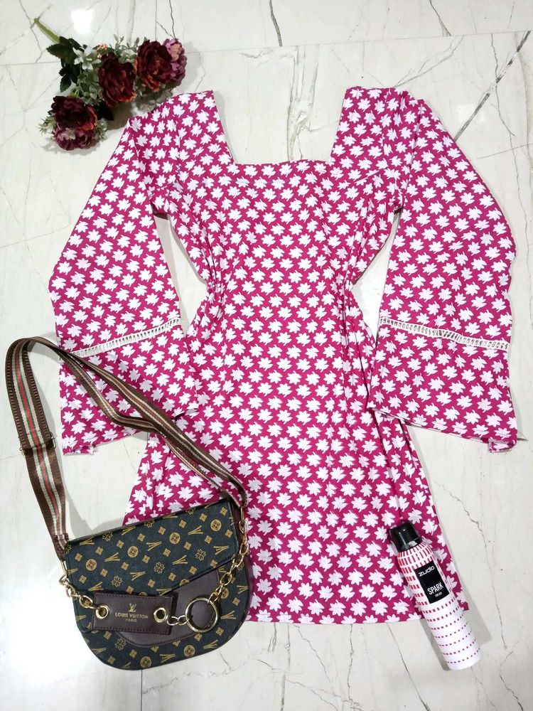 🆕 Cotton Corset Short Kurta ✨🎀
