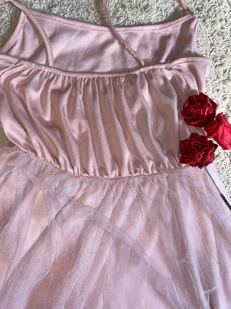 Midi Frock || Pink Colour || Fantastic
