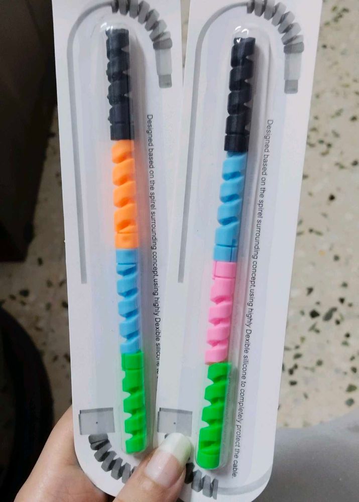 Colorful Cable Protectors