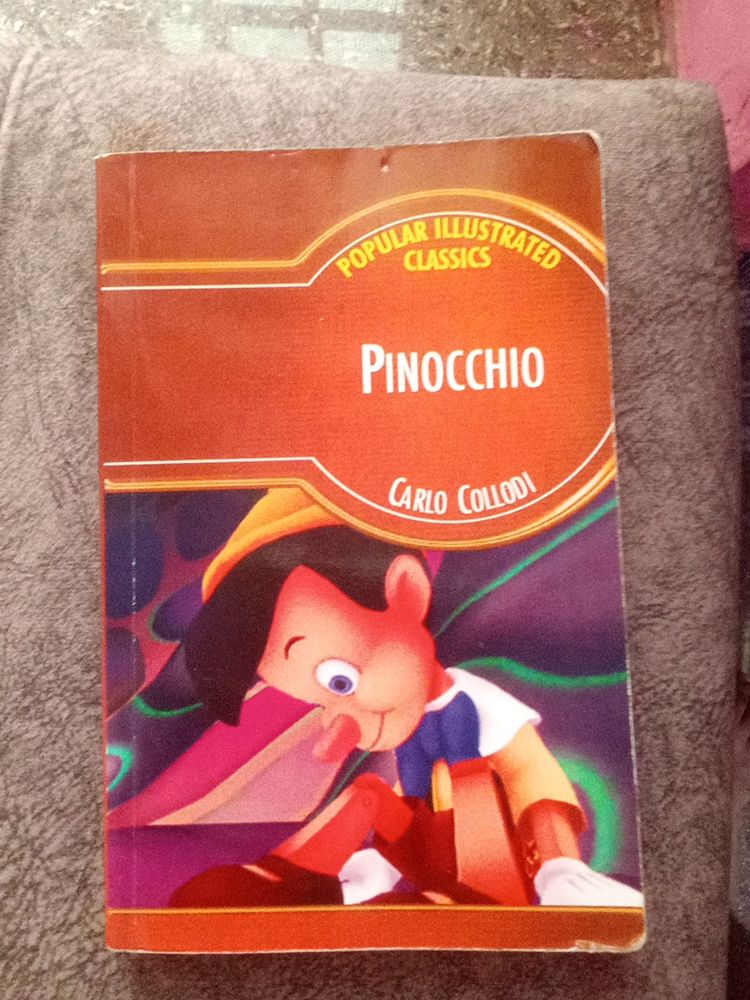 Vintage Pinocchio Book 2002 By Carlo Collodi