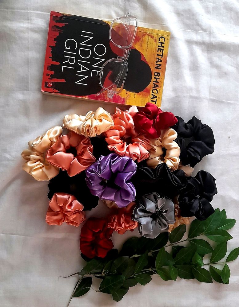 Premium Satin Scrunchies