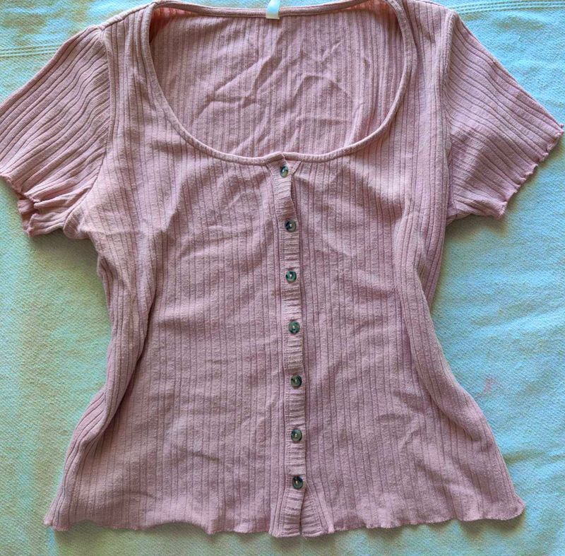 Pink Baby Doll Coquette Top 🎀