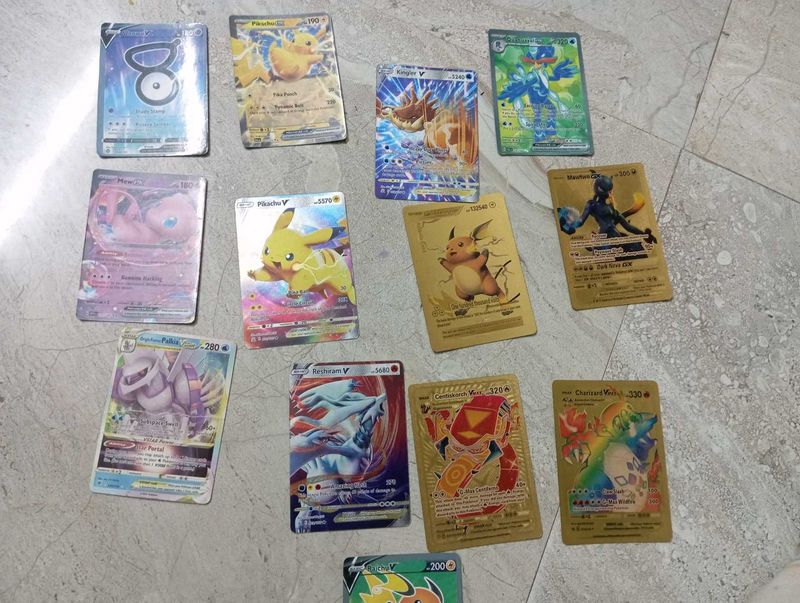 Pokemon Trading Cards - Rare Collection