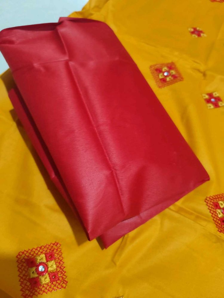 Fancy Work Cotton Suit Sale