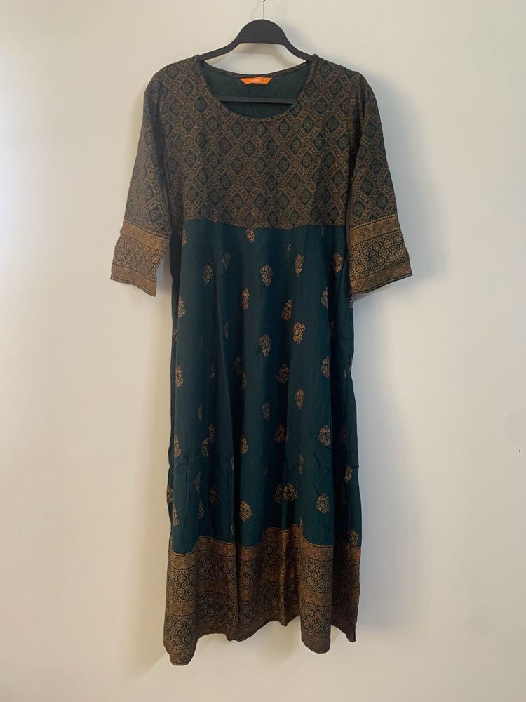Gerua Anarkali Dress