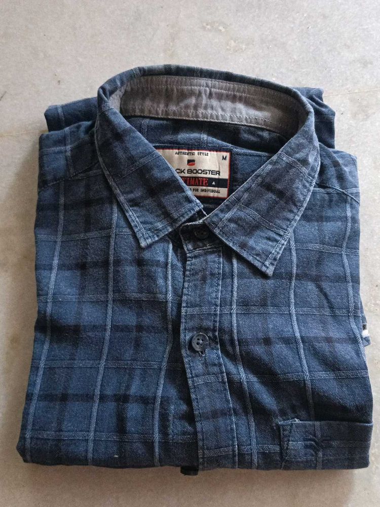 CK Booster Plaid Shirt