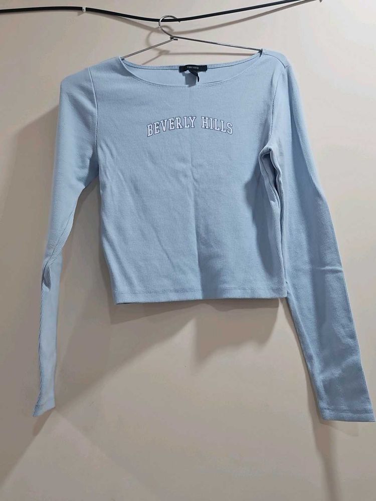 Light Blue Beverly Hills Top