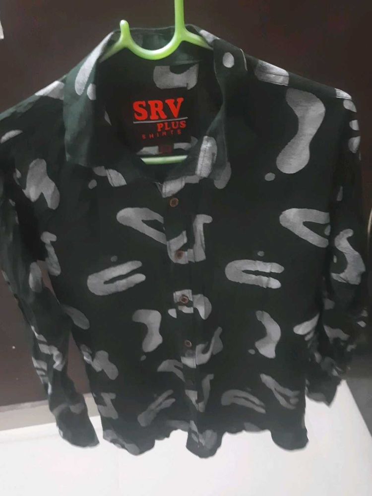 Abstract Print Shirt