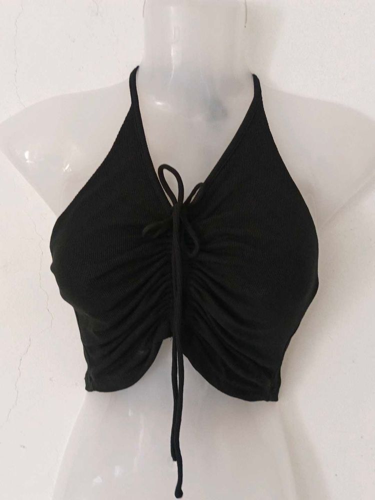 SEXY RUCHED CROP TOP