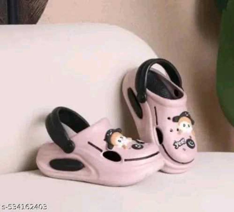 Cute Pink Character Clogs