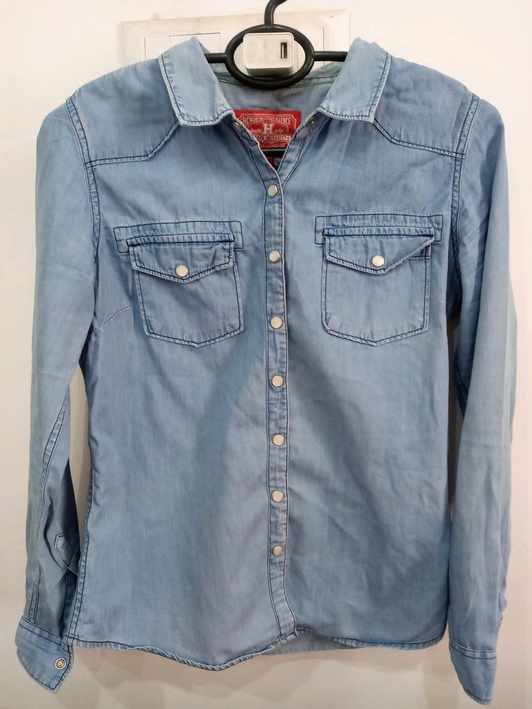 Soft denim jacket