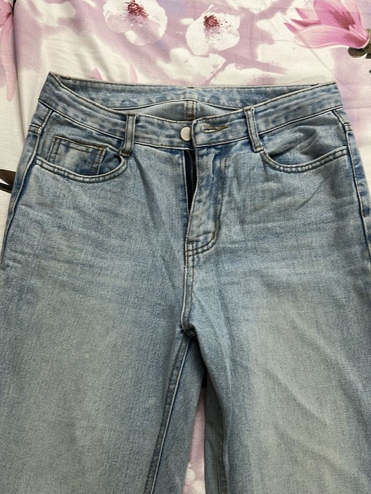 Full High Waist Denim Jeans